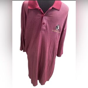 Florida State University Cutter & Buck Polo Shirt Men's XXL Seminoles